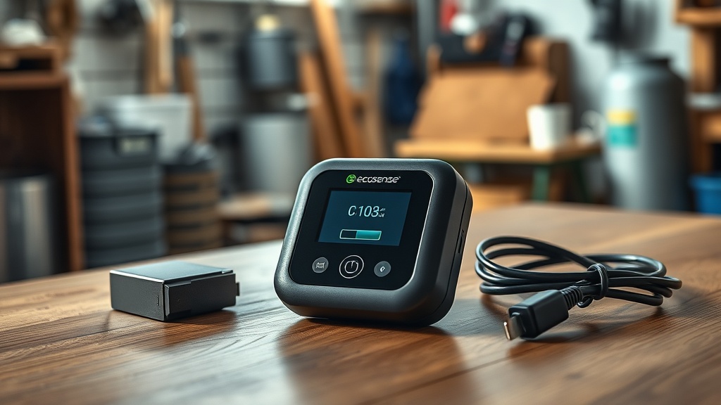 Ecosense RD200 RadonEye Battery Life Test: How Long Does It Last on Rechargeable Batteries?